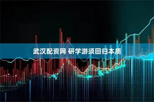 武汉配资网 研学游须回归本质